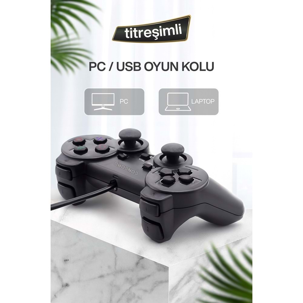 CONCORD C-850 USB 2.0 Kablolu Pc Oyun Kolu