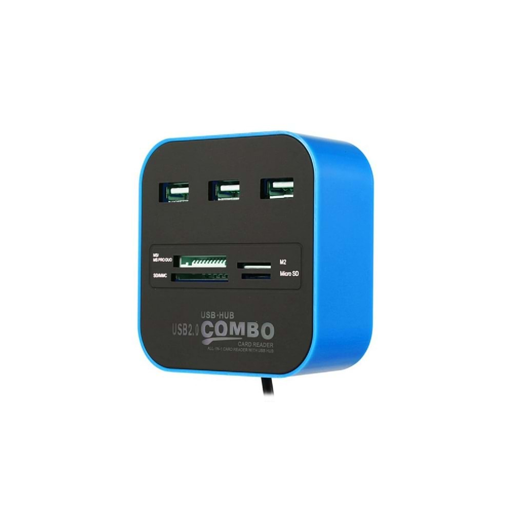 Concord C-847 Usb Hub 2.0+Card Reader Turuncu