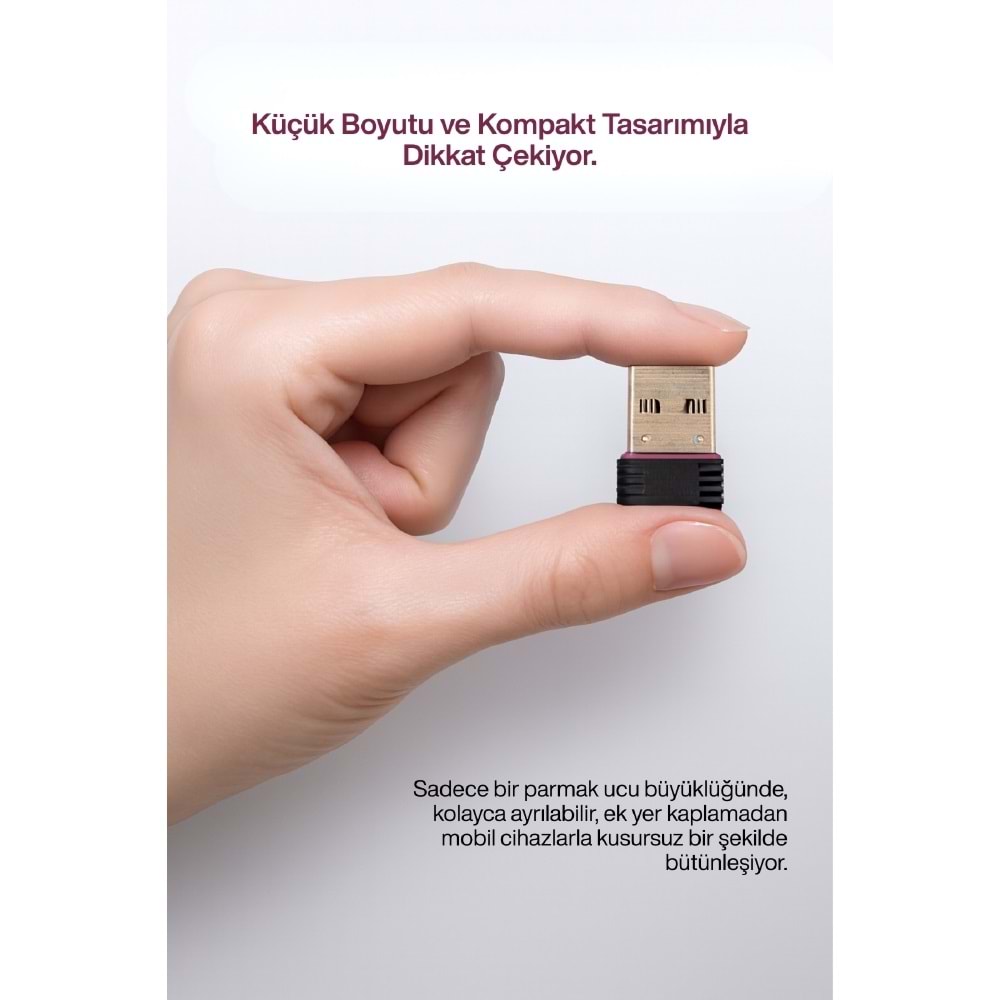 CONCORD W-1 Mini Wi-Fi Adaptör