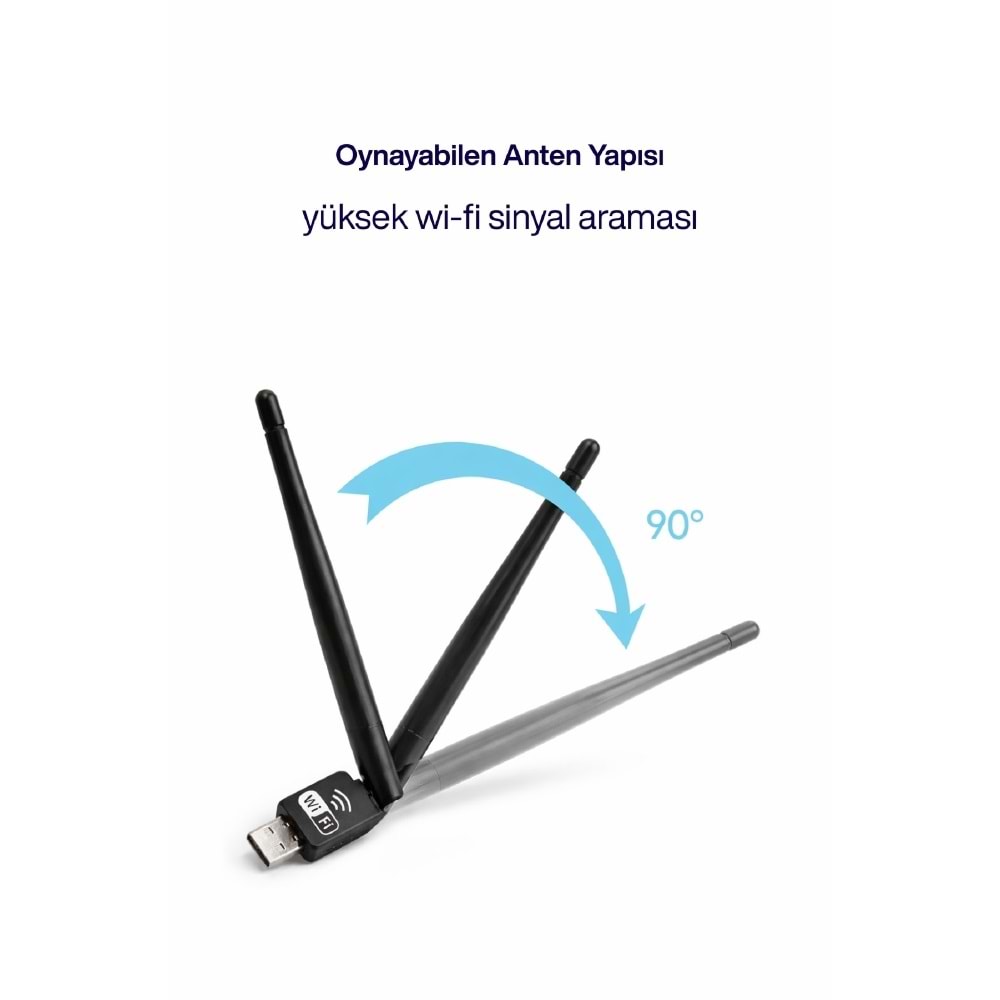 CONCORD W-3 600 Mbps Wi-Fi Adaptör