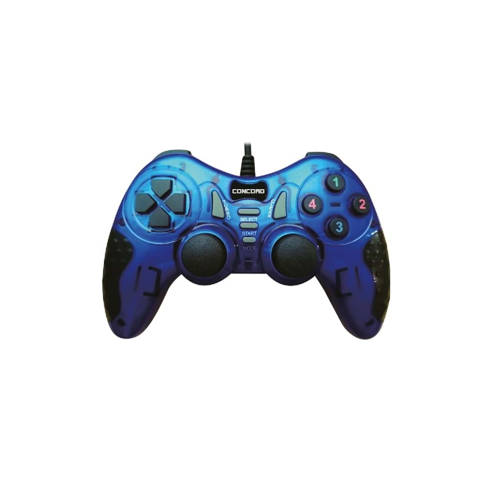 Concord C-899 Pc Gamepad Joypad Mavi