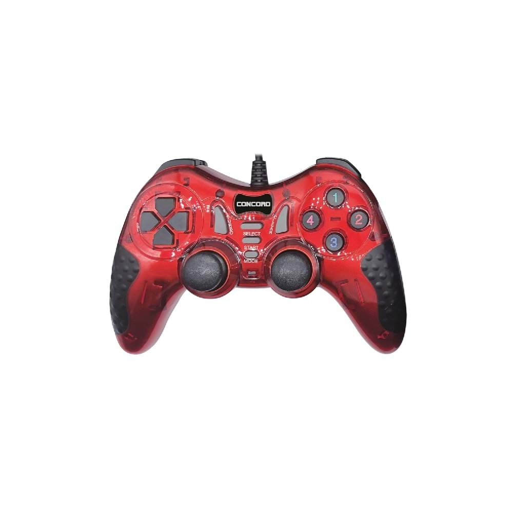 Concord C-899 Pc Gamepad Joypad Kırmızı