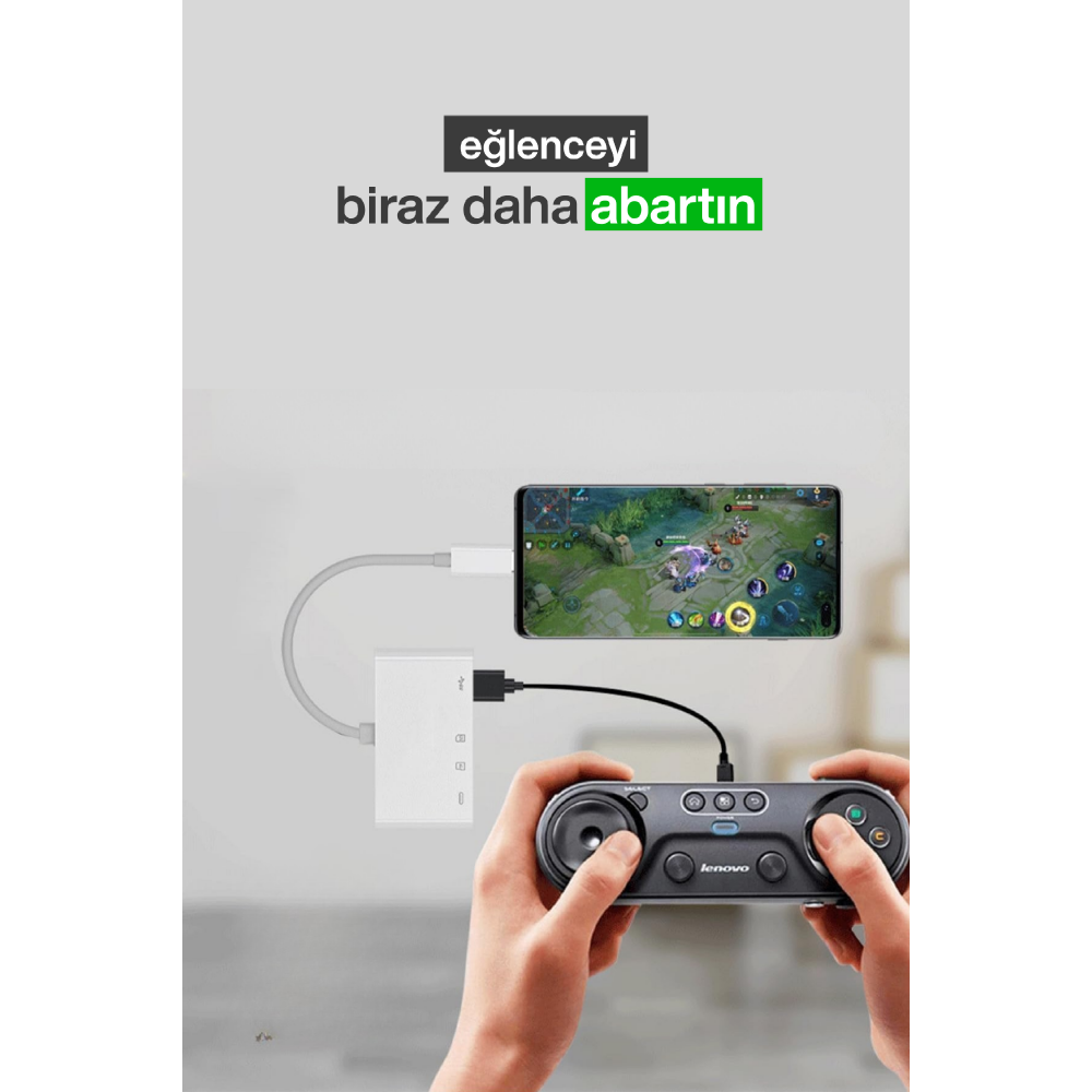 CONCORD BYL-108L USB 2.0 Lightning OTG Dönüştürücü