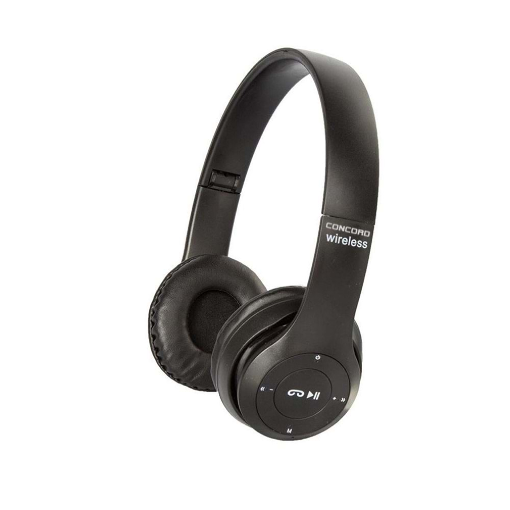 Concord P-47M Bt/Tf/Fm Headset Siyah