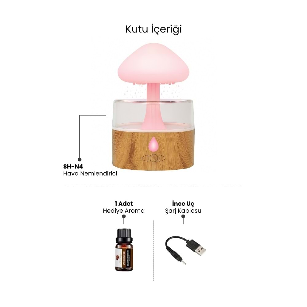 SHOAMI SH-N5 Aromalı Hava Nemlendirici 400 ML NEW