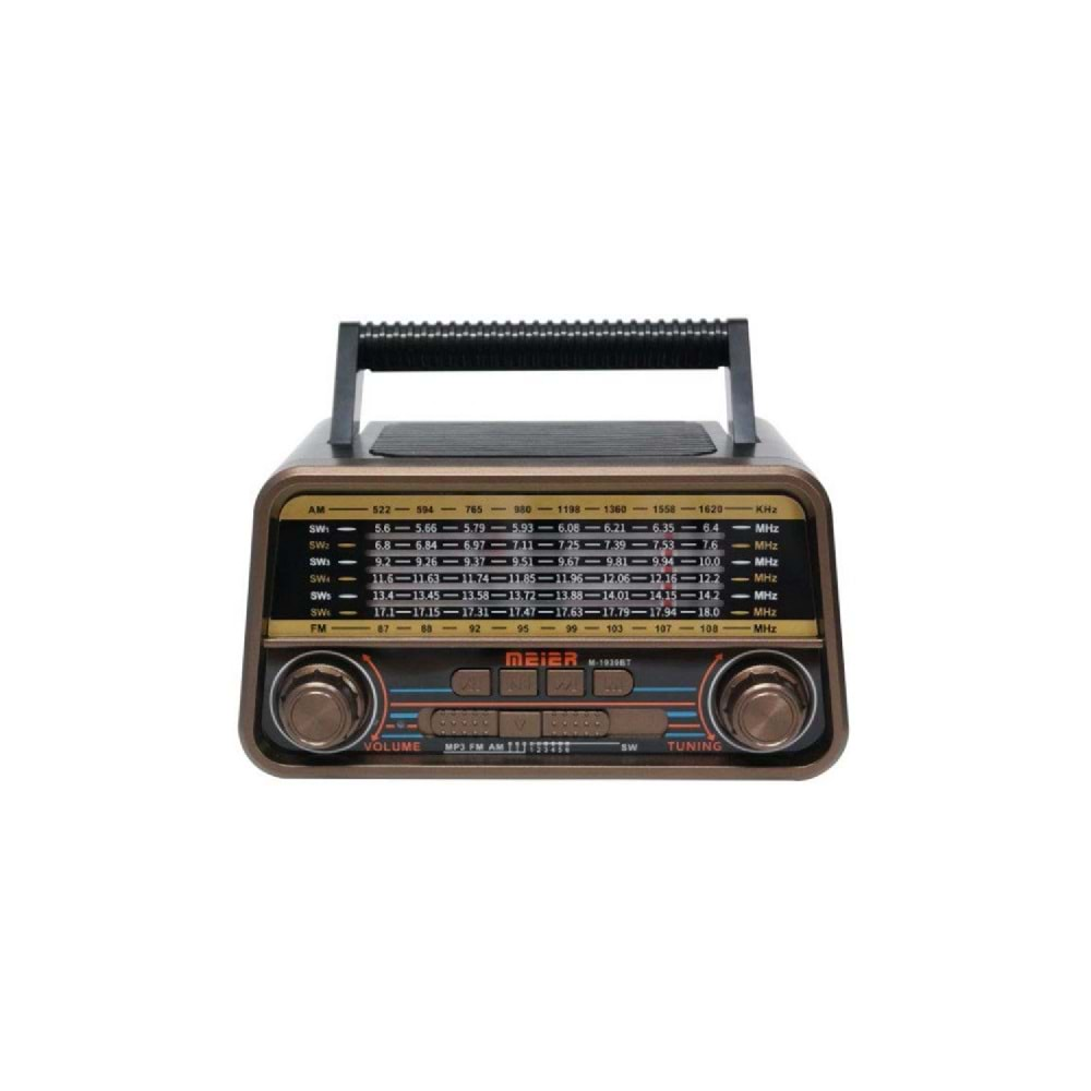 M-1939 Bt/Fm/Usb Speaker Gold