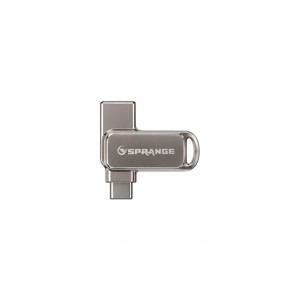 SPRANGE SOTGT64 USB 3.2 Type-C & Usb 64GB Metal Flash Disk