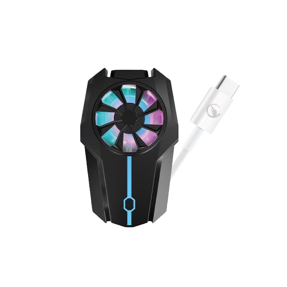 SPRANGE SR-MC5 Manyetik 3 Kademeli Fan Hızı 5000R 8*5*4cm Telefon Soğutucu