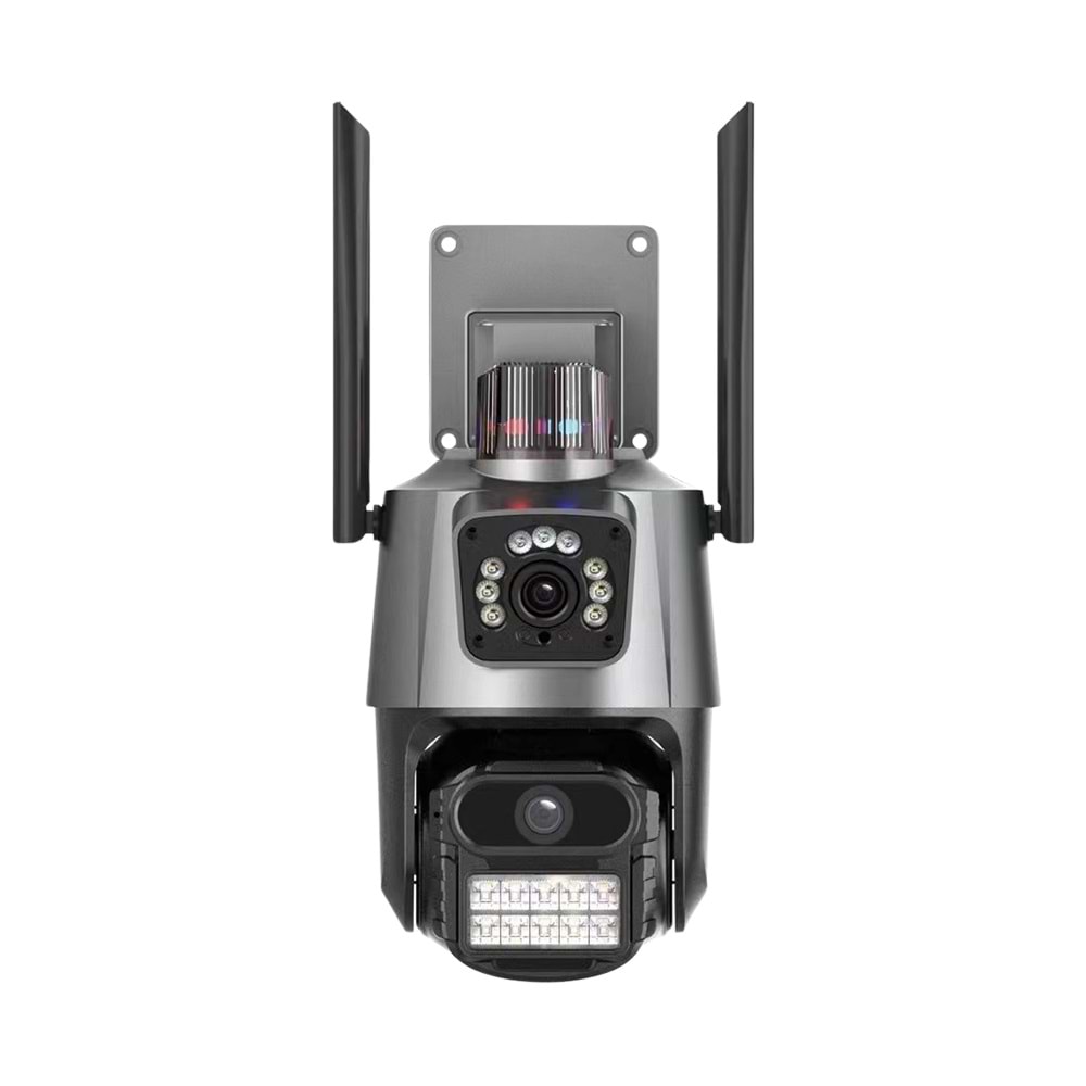 MPIA UME 3 MP + 3 MP Çift Lens Wi-Fi TF Kart Girişli Kamera