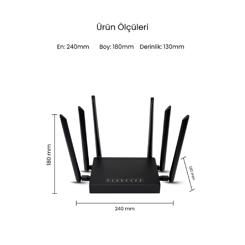 B825 300 Mbps 2.4 GHz. 4G ROUTER