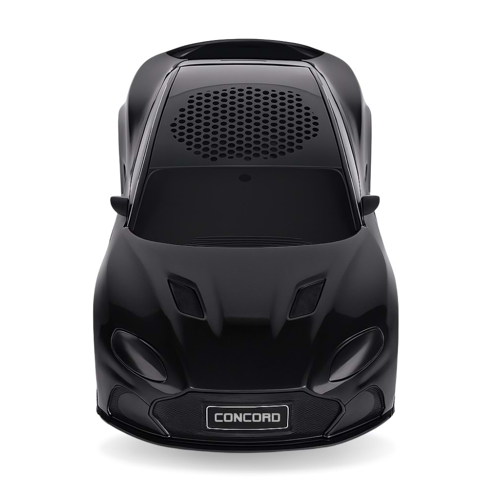 P331 Bt/Fm/Usb Model Araba Görünümlü Hoparlör Siyah