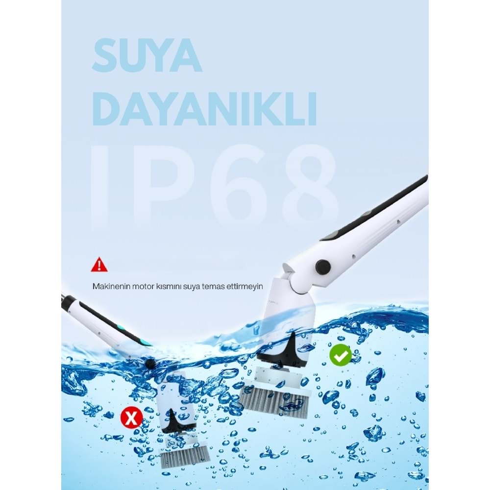 MPIA BC-4 Şarjlı Temizleme Fırçası