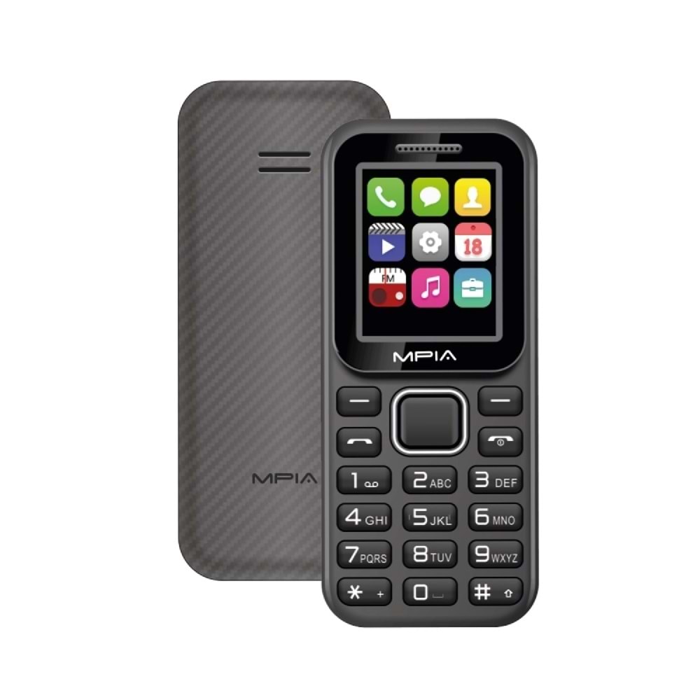 MPIA PRO F Yerli Üretim| 7 Gün Şarj | FM | BT Cep Telefonu
