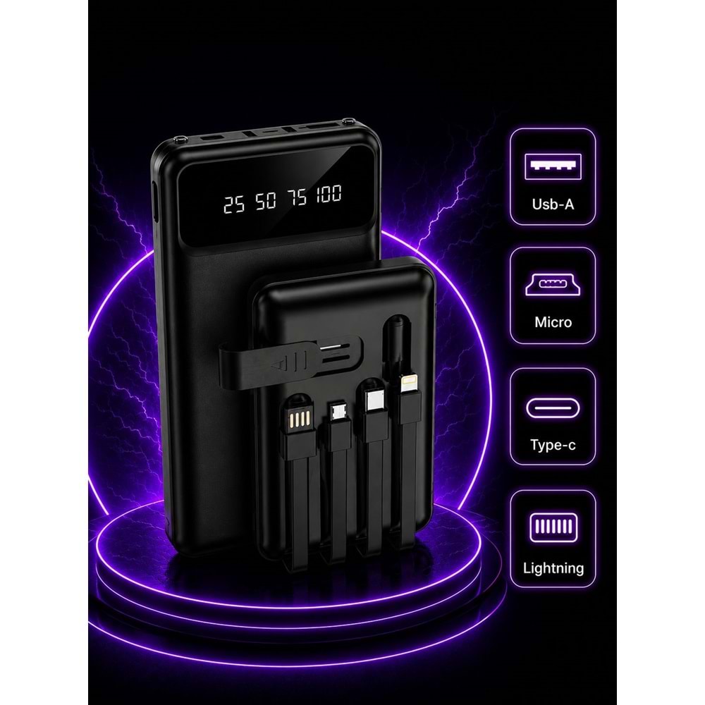 SPRANGE SR-P42 20.000 mAh Dijital Ekranlı Powerbank