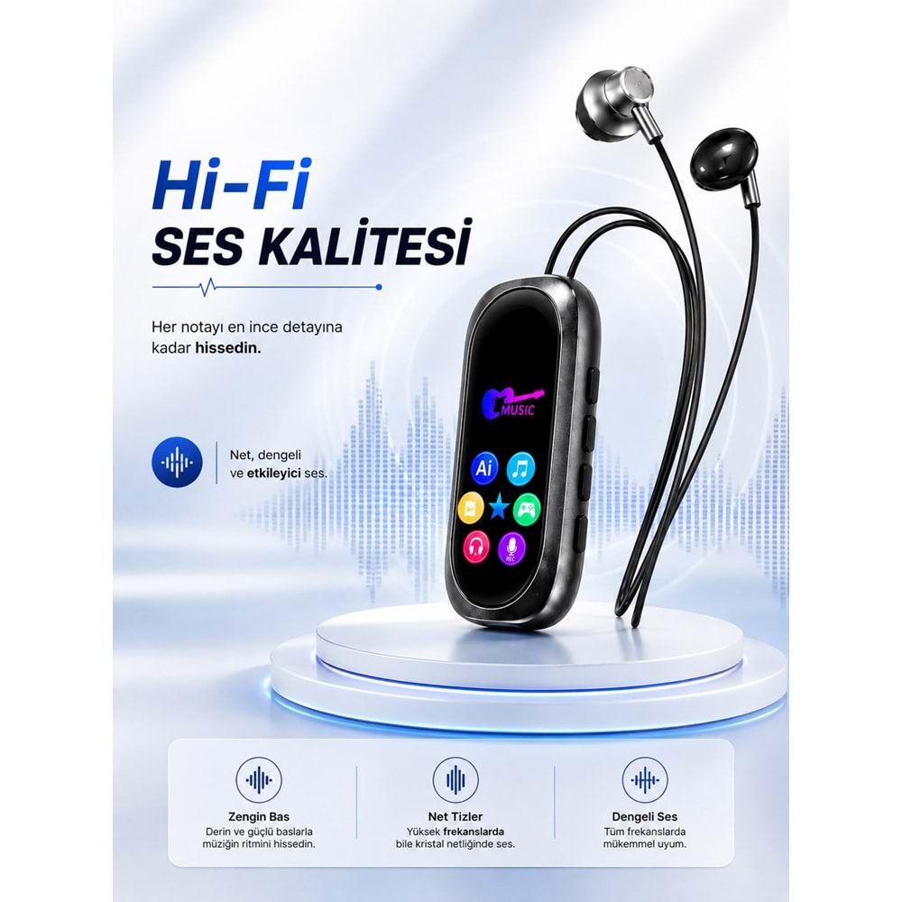 SPRANGE SR-T13 Bluetooth 5.4 / TF Kart Destekli Kulaklık