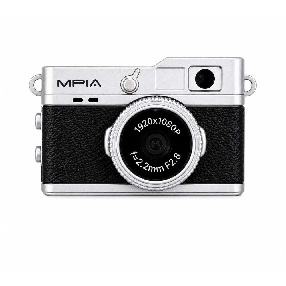 MPIA MC-10 Mini Retro Dijital TF Kartlı Kamera Siyah