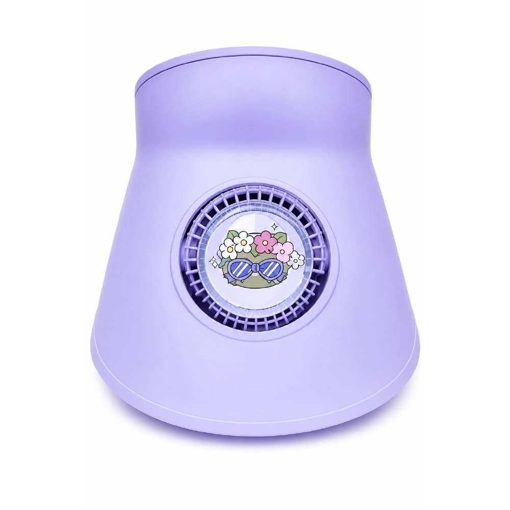 CONCORD MS-56 Mini Fanlı Şapka Mor