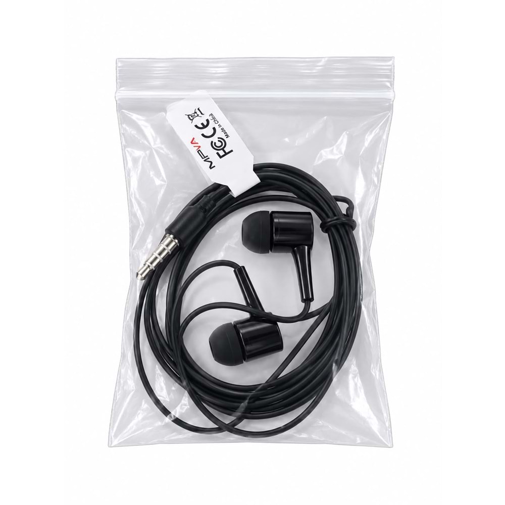 MPIA E2 Kulak İçi Kulaklık Siyah 3.5mm (Kutusuz)