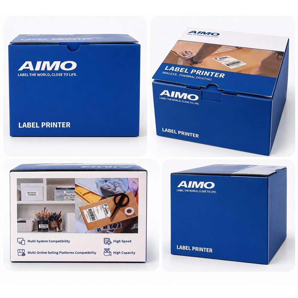 AIMO D450-BT Termal Etiket Yazıcısı