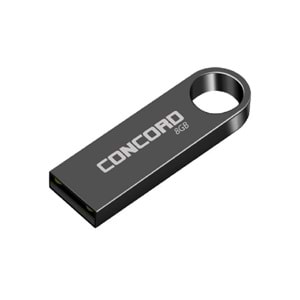 CONCORD CU8 USB 2.0 8GB Metal Kasa Flash Disk
