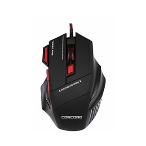 Concord A-9S Gaming Mouse Kırmızı