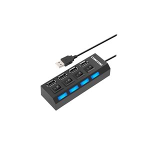 Concord C-852 4 Port Usb Hub 2.0 Siyah