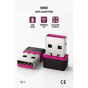 CONCORD W-1 Mini Wi-Fi Adaptör