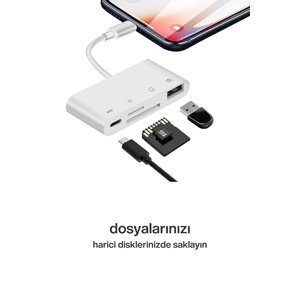 CONCORD BYL-108L USB 2.0 Lightning OTG Dönüştürücü