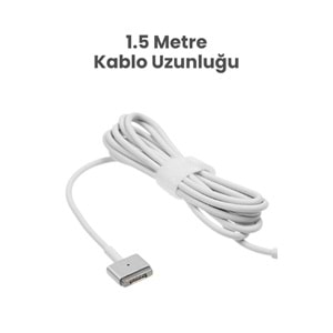 SPRANGE SR-L26 16.50V 3.65A MAGSAFE 2 60W APPLE İçin Laptop Adaptör