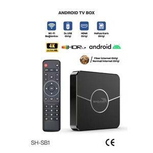 SHOAMI SH-SB1 4K 4+64 Android Tv Box