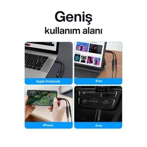 SHOAMI SH-016 2in1 Lightning Aux Çevirici