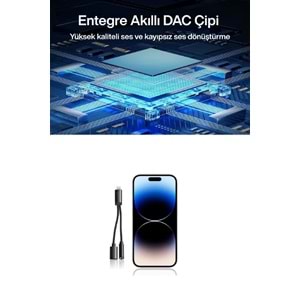 SHOAMI SH-016 2in1 Lightning Aux Çevirici