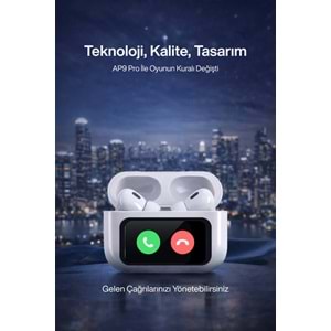 SPRANGE AP9 PRO Dokunmatik Ekran Bluetooth TWS Kulaklık