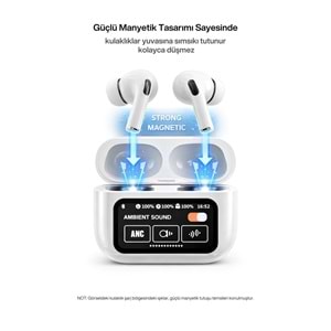 SPRANGE AP9 PRO Dokunmatik Ekran Bluetooth TWS Kulaklık