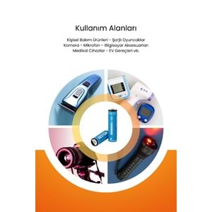 BESTON P2-02C-2 AA Şarj Edilebilir 2'Li 1.5V USB-C Kalın Pil