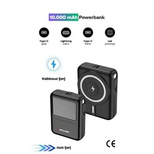 SPRANGE SR-P27M 10000 mAh Powerbank Siyah