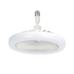 SHOAMI LDC-DC124 Kumandalı Döner Başlıklı Işıklı Vantilatör