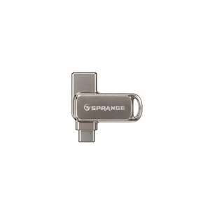 SPRANGE SOTGT64 USB 3.2 Type-C & Usb 64GB Metal Flash Disk
