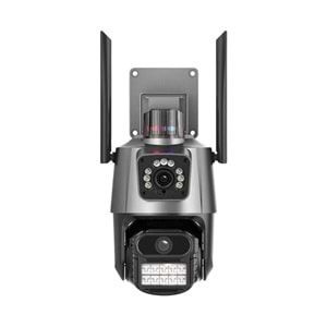 MPIA UME 3 MP + 3 MP Çift Lens Wi-Fi TF Kart Girişli Kamera