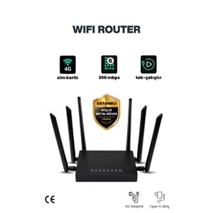 B825 300 Mbps 2.4 GHz. 4G ROUTER