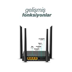B825 300 Mbps 2.4 GHz. 4G ROUTER