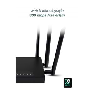 B825 300 Mbps 2.4 GHz. 4G ROUTER