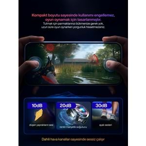 SPRANGE SR-MC7 RGB Aydınlatma Manyetik 3 Kademeli 8*5*4cm Telefon Soğutucu