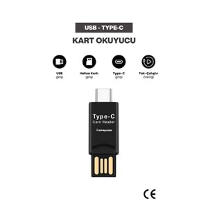 SPRANGE SR-02 Usb To Type-C Kart Okuyucu