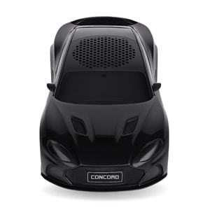 P331 Bt/Fm/Usb Model Araba Görünümlü Hoparlör Siyah