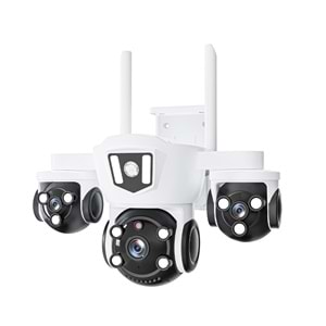 MPIA MIZU 6 MP Üç Lens Wi-Fi / TF Kart Girişli Kamera