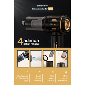 MPIA MCV-05 Gold Edition 10 IN 1 Araç Süpürgesi