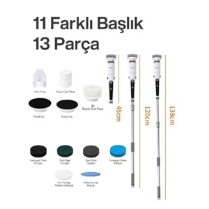 MPIA BC-4 Şarjlı Temizleme Fırçası