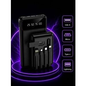 SPRANGE SR-P42 20.000 mAh Dijital Ekranlı Powerbank