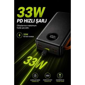 SPRANGE SR-P43 30.000 mAh 33W Hızlı Şarj Powerbank
